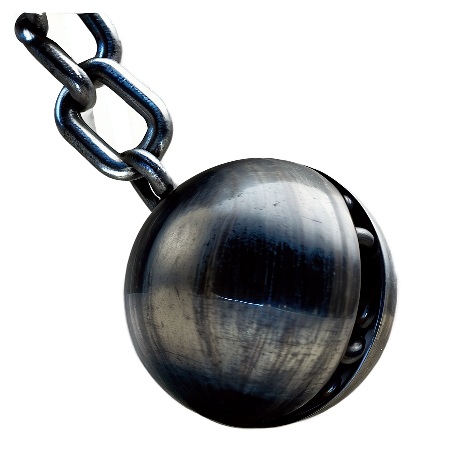 Heavy Ball And Chain Clipart Png 06282024 PNG image