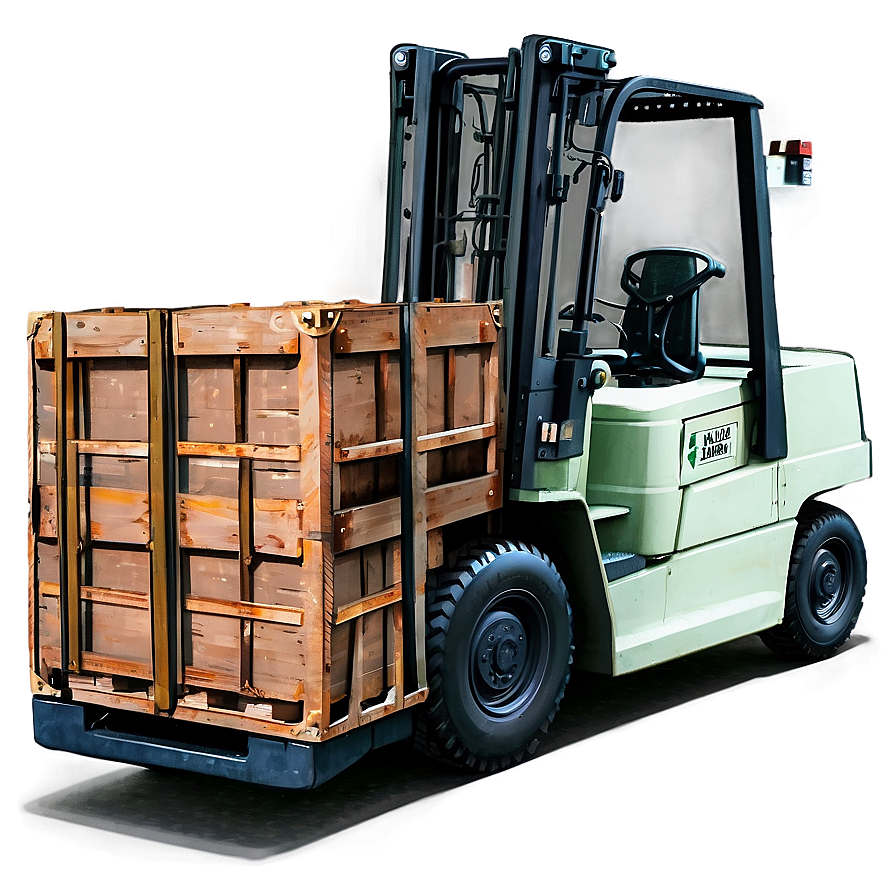 Heavy Cargo Forklift Png Ars PNG image