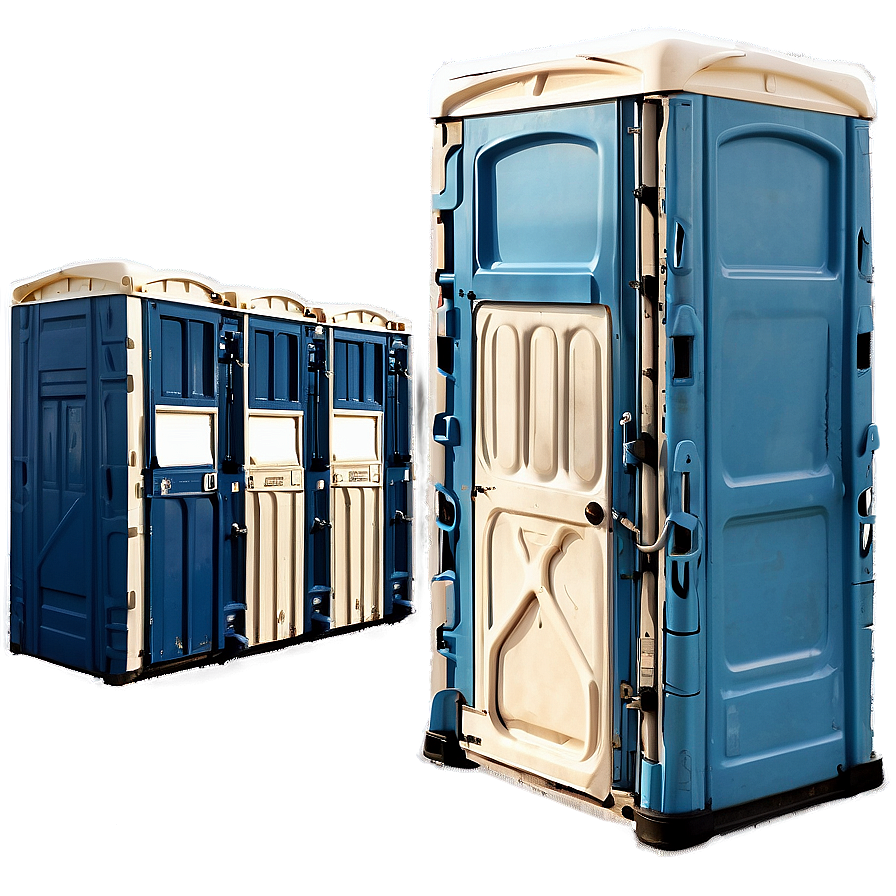 Heavy-duty Construction Porta Potty Png 06212024 PNG image