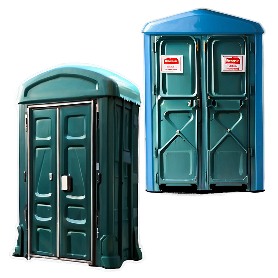 Heavy-duty Construction Porta Potty Png Deg64 PNG image