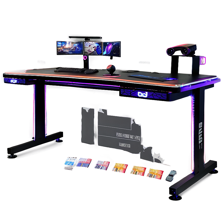 Heavy-duty Gaming Desk Png Aoy PNG image