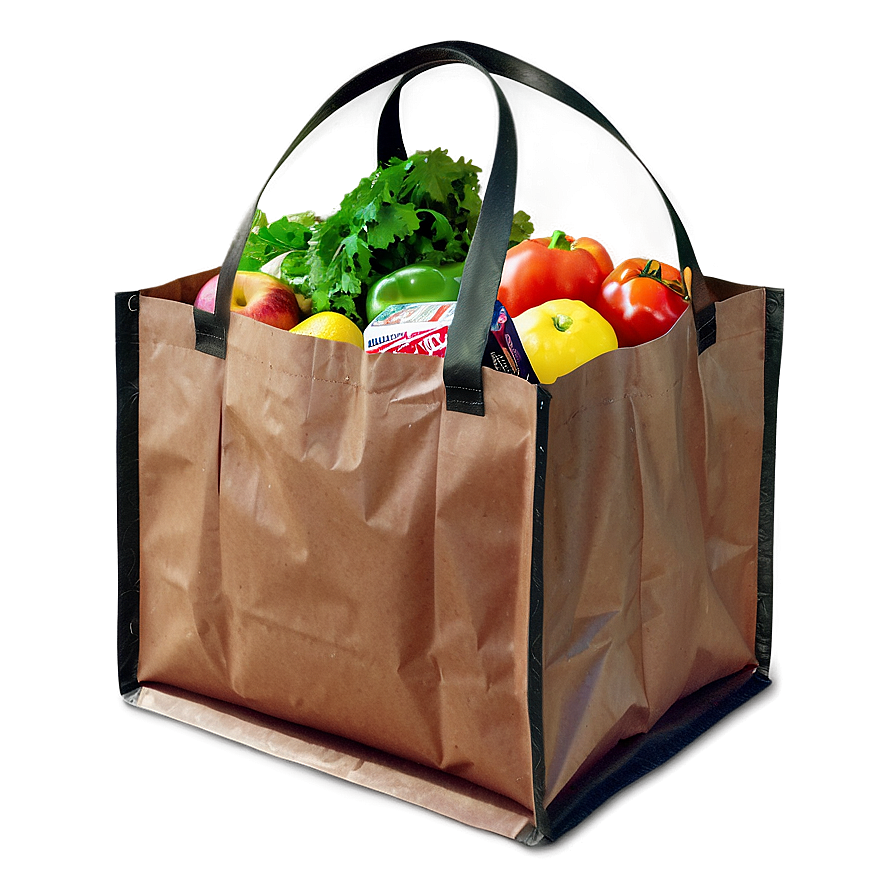 Heavy Duty Grocery Bag Png 06132024 PNG image