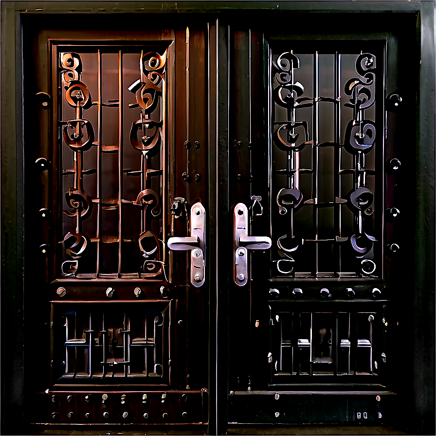 Heavy Duty Iron Door Png Kon PNG image