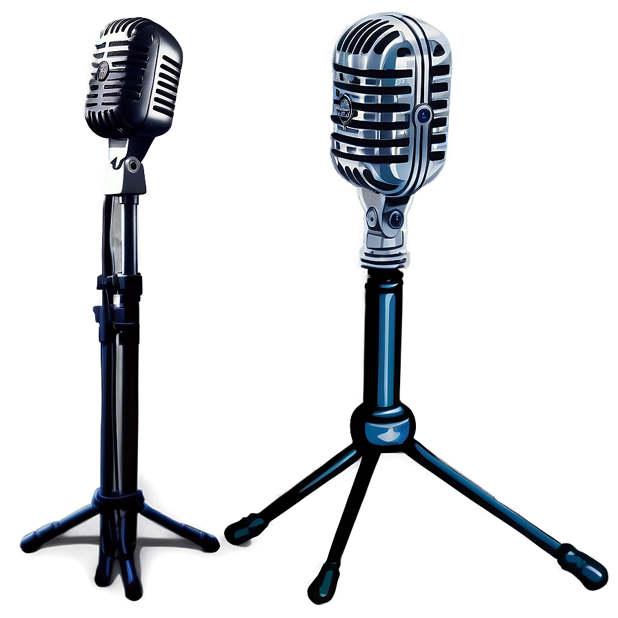 Heavy Duty Microphone On Stand Png Mck PNG image