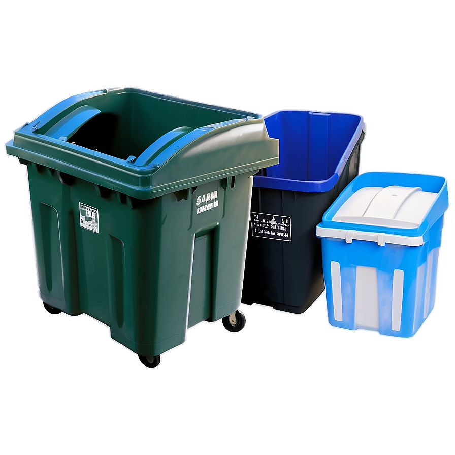 Heavy Duty Trash Bin Png 05042024 PNG image