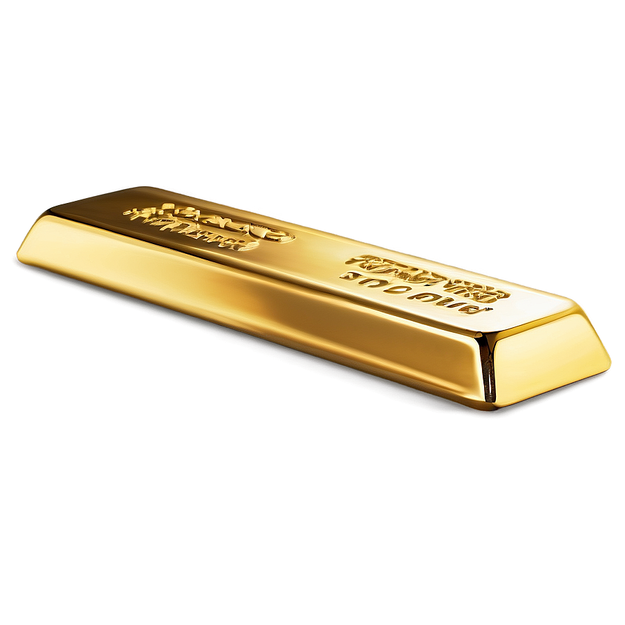 Heavy Gold Ingot Png 06292024 PNG image