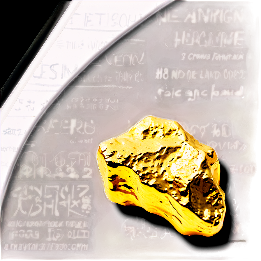 Heavy Gold Nugget Png Stb7 PNG image