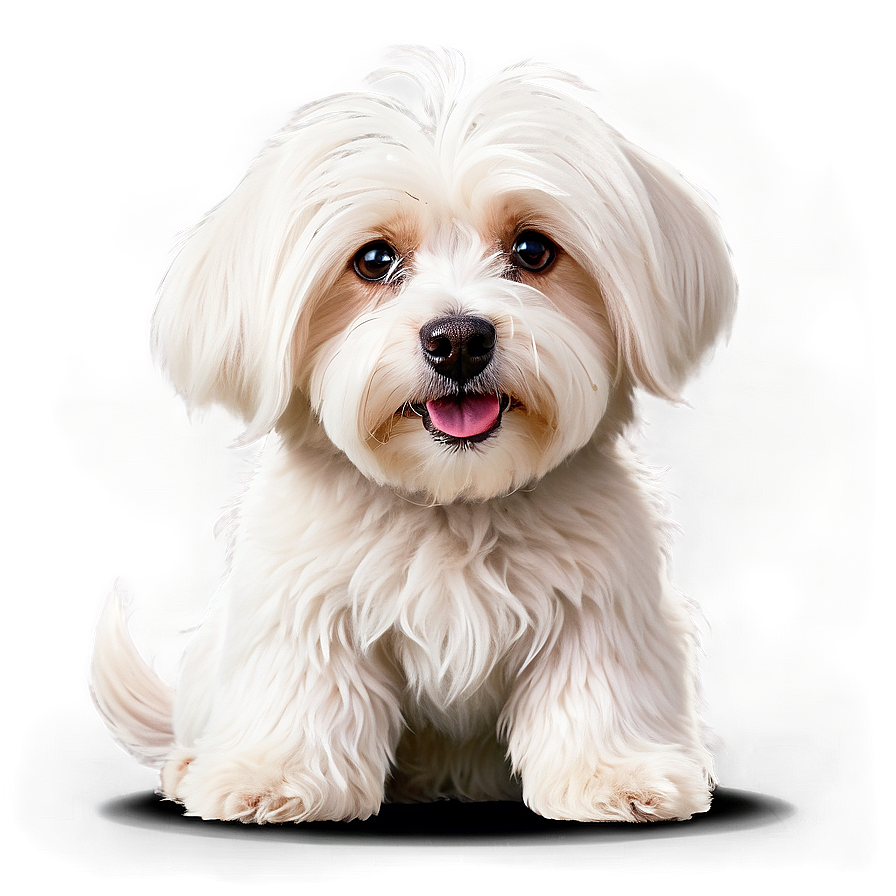 Heavy-hearted Havanese Png 31 PNG image