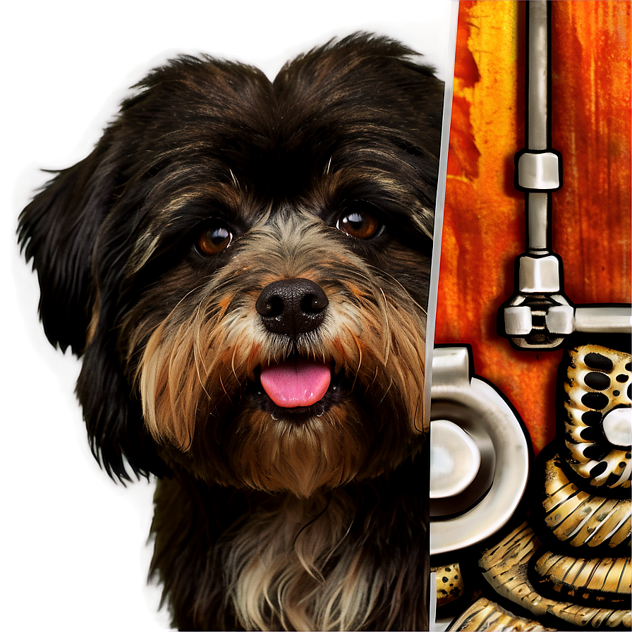 Heavy-hearted Havanese Png Tue41 PNG image