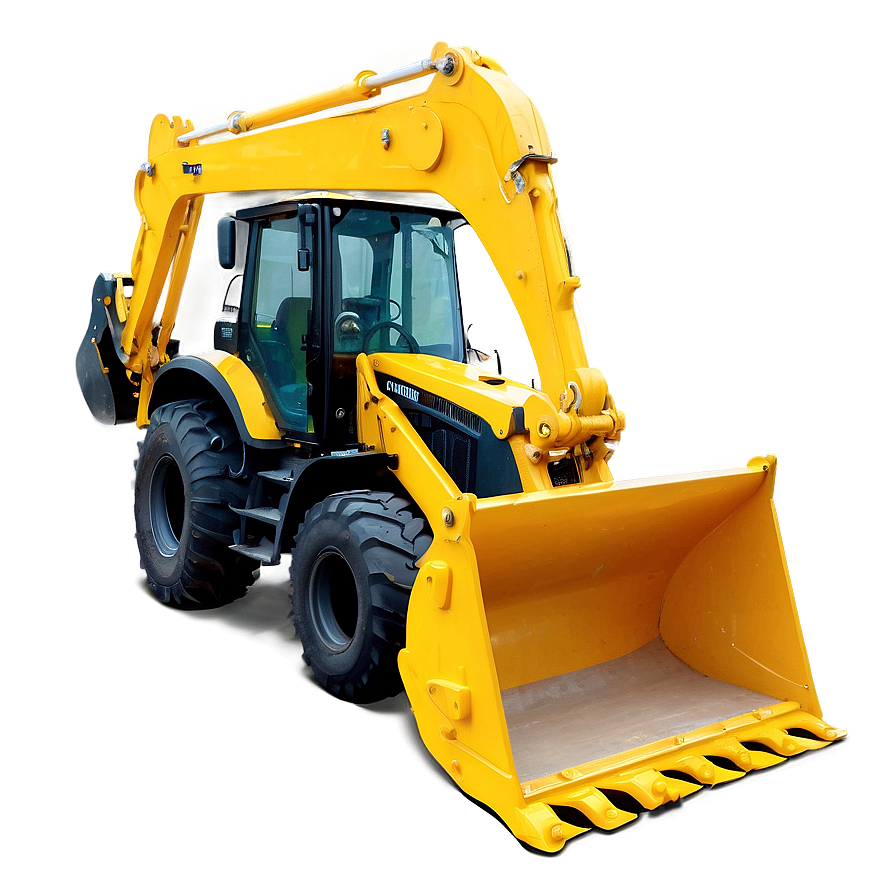 Heavy Loader Backhoe Png 06272024 PNG image