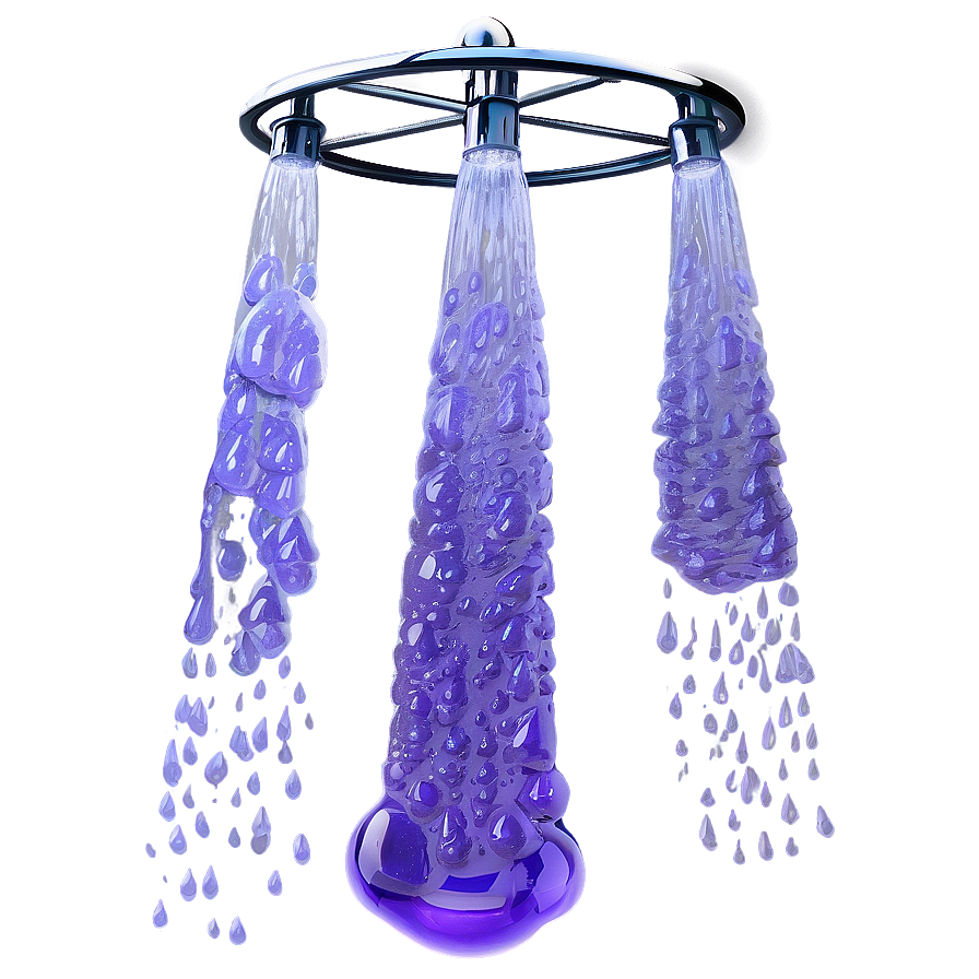 Heavy Purple Rain Shower Png 29 PNG image