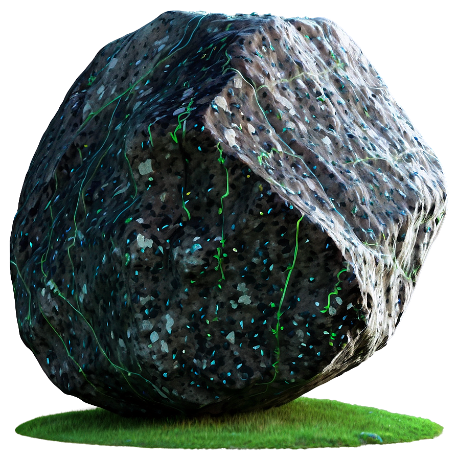 Heavy Rock Boulders Png 06252024 PNG image