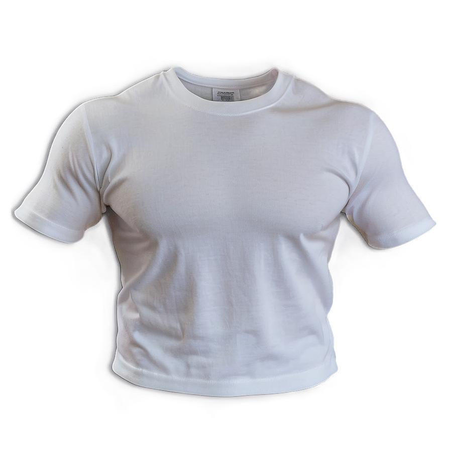 Heavyweight White T-shirt Png 05252024 PNG image