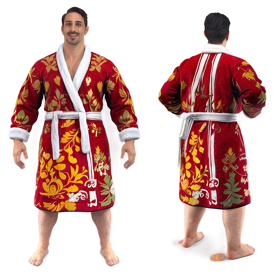 Heavyweight Wool Robe Png 06132024 PNG image