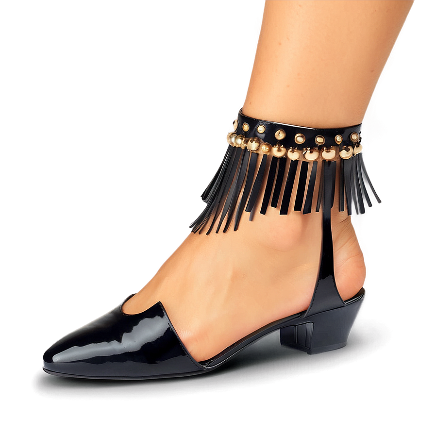 Heel With Fringe Png 88 PNG image