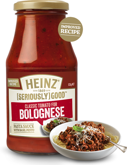 Heinz Bolognese Pasta Sauce PNG image