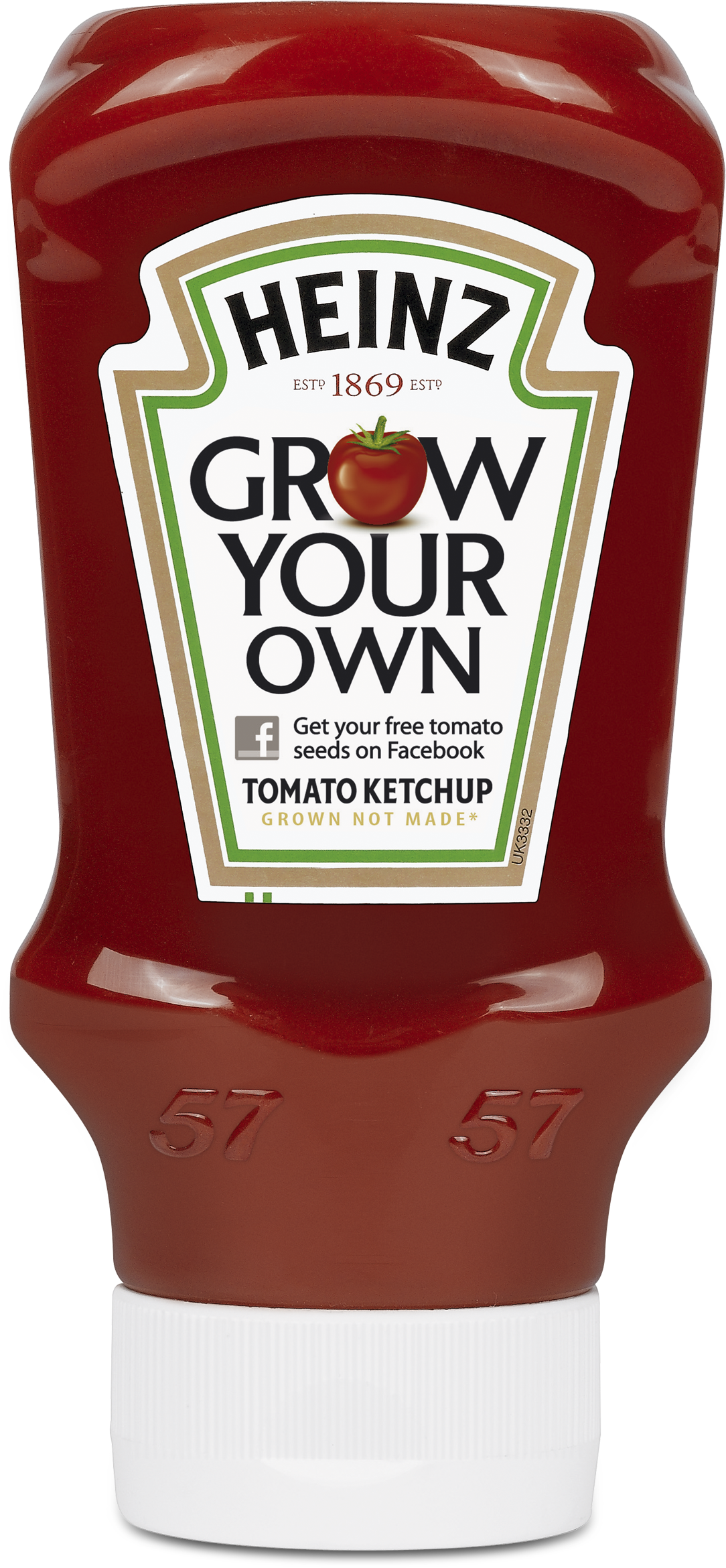 Heinz Grow Your Own Ketchup Bottle PNG image