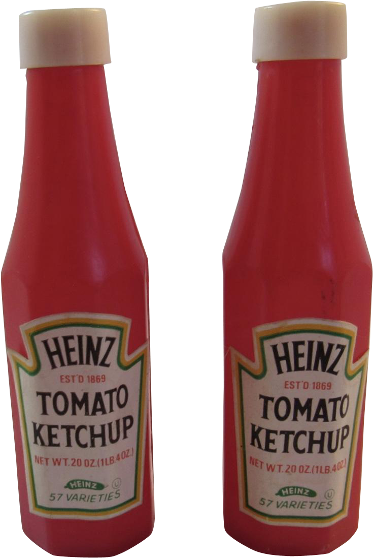 Heinz Ketchup Bottles PNG image