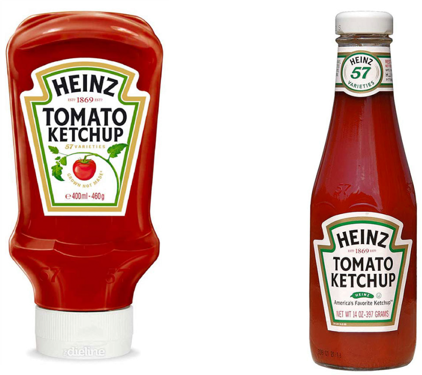 Heinz Ketchup Bottles Variety PNG image