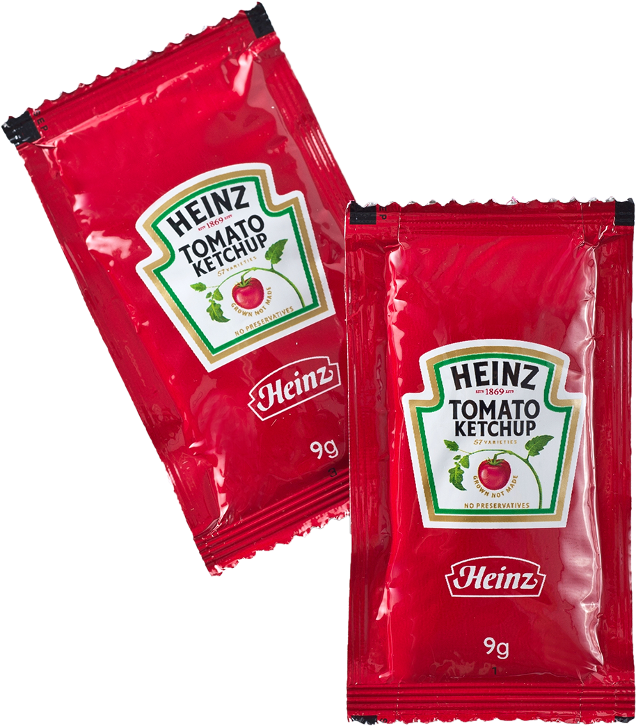 Heinz Ketchup Packets Image PNG image
