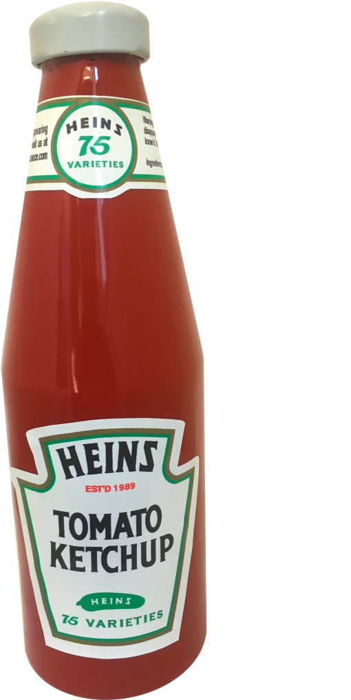 Heinz Tomato Ketchup Bottle PNG image