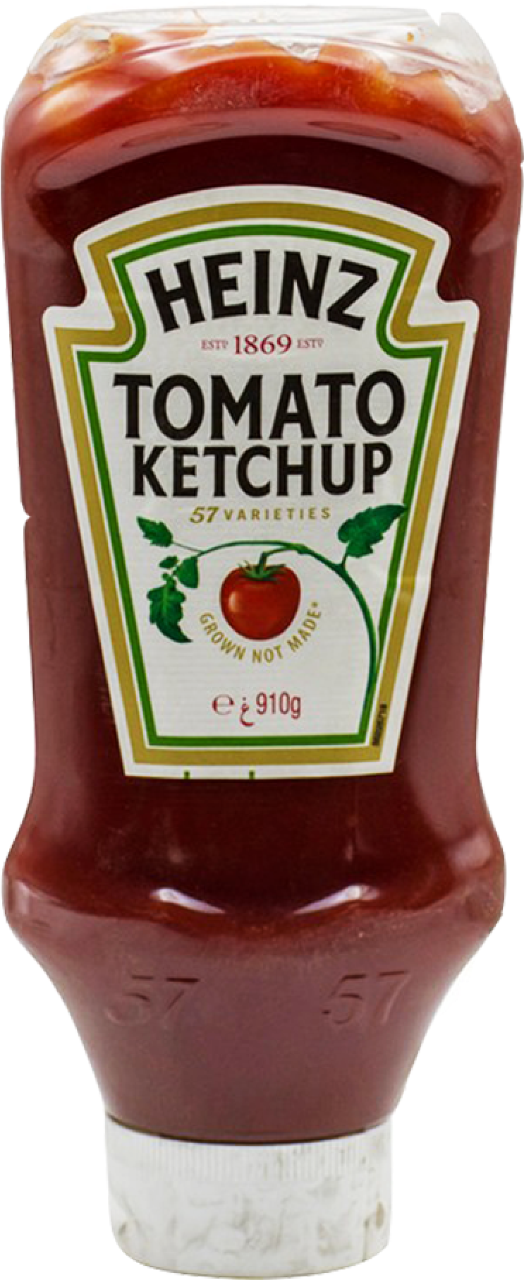 Heinz Tomato Ketchup Bottle PNG image
