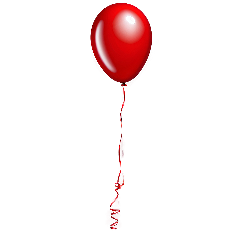 Helium Red Balloons Png 06132024 PNG image