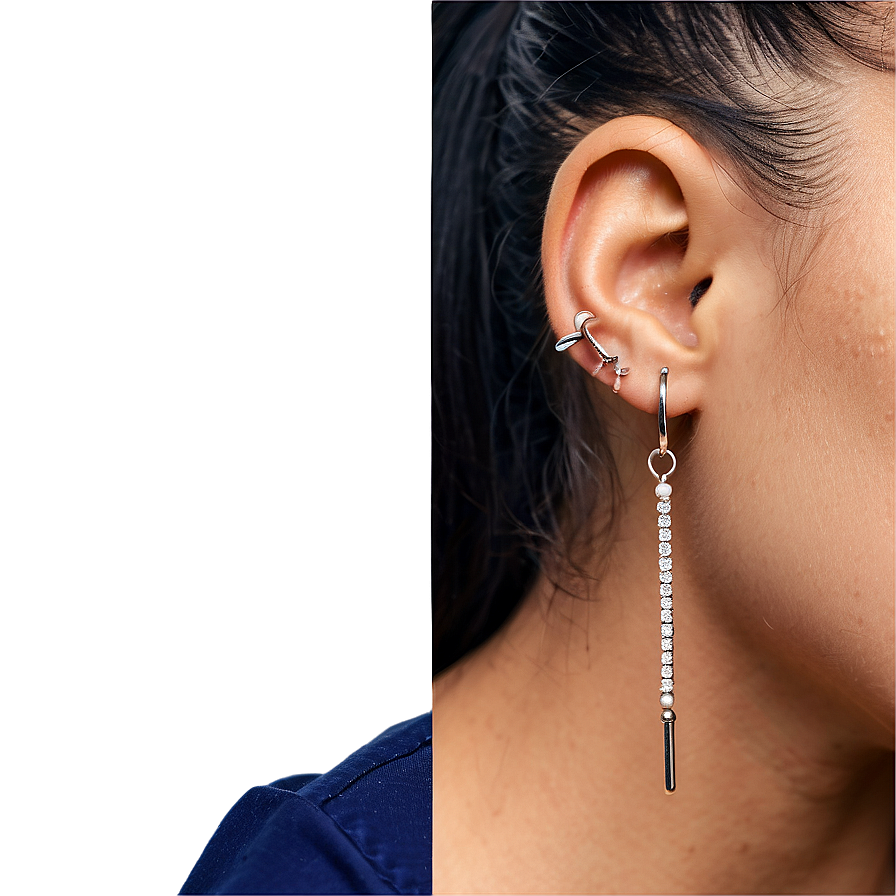 Helix Piercing Designs Png 06272024 PNG image