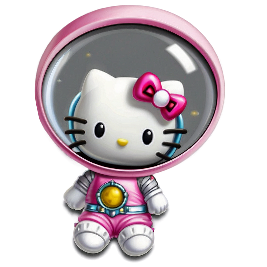 Hello Kitty Astronaut Png Uwa PNG image