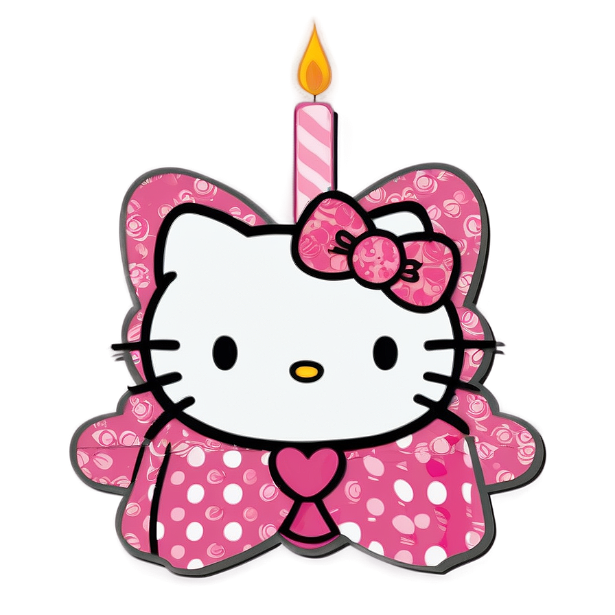 Hello Kitty Birthday Png Xxk58 PNG image