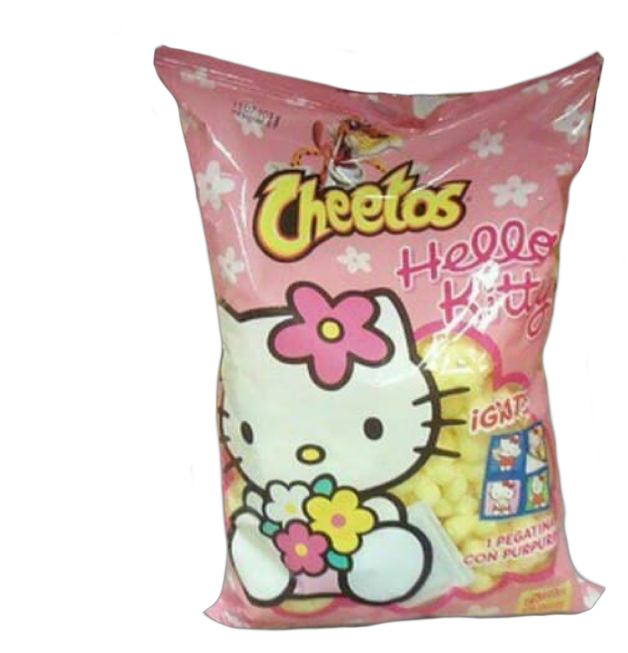 Hello Kitty Cheetos Packaging PNG image