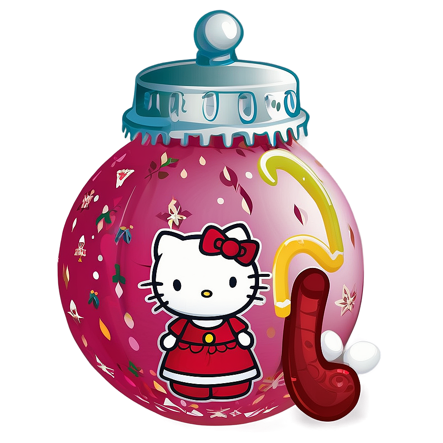 Hello Kitty Christmas Png 04292024 PNG image