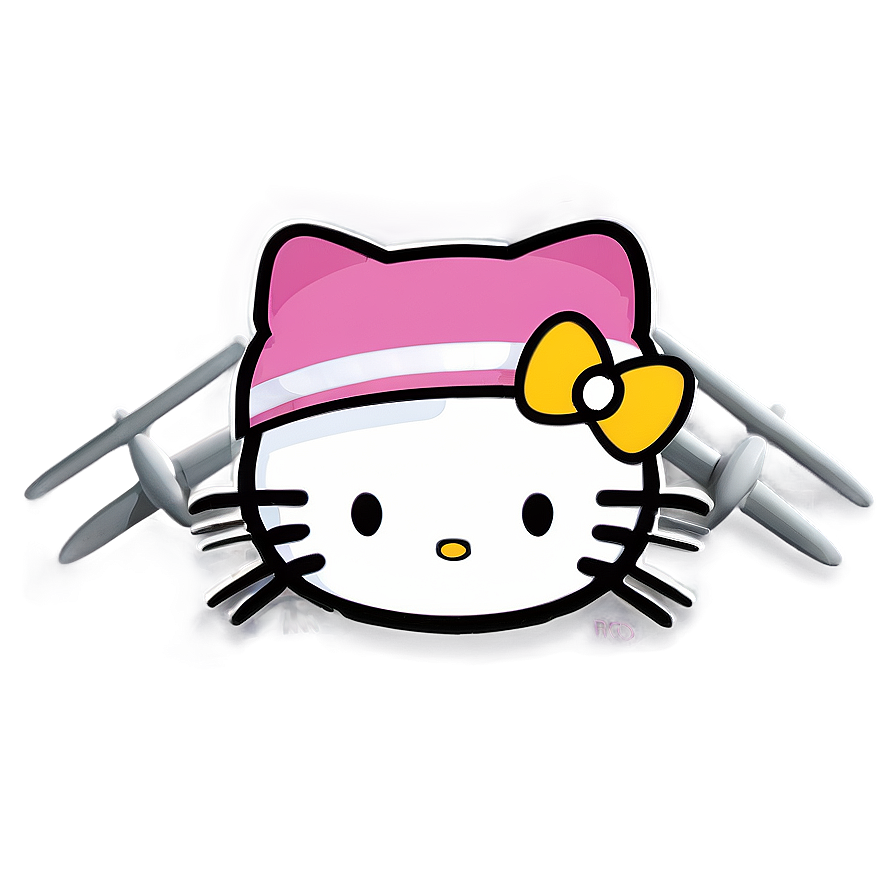 Hello Kitty Pilot Png 04292024 PNG image