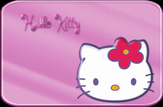 Hello Kitty Pink Background PNG image