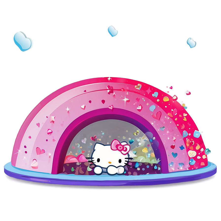 Hello Kitty Rainbow Png Lou84 PNG image