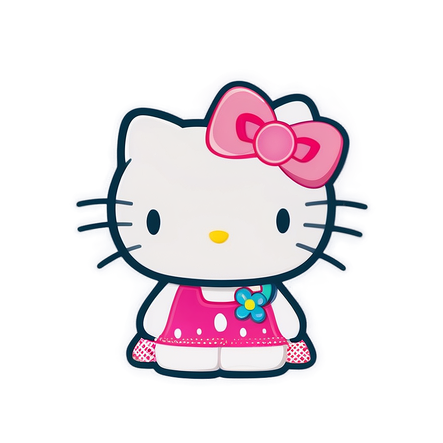 Hello Kitty Sticker Png Nwb82 PNG image