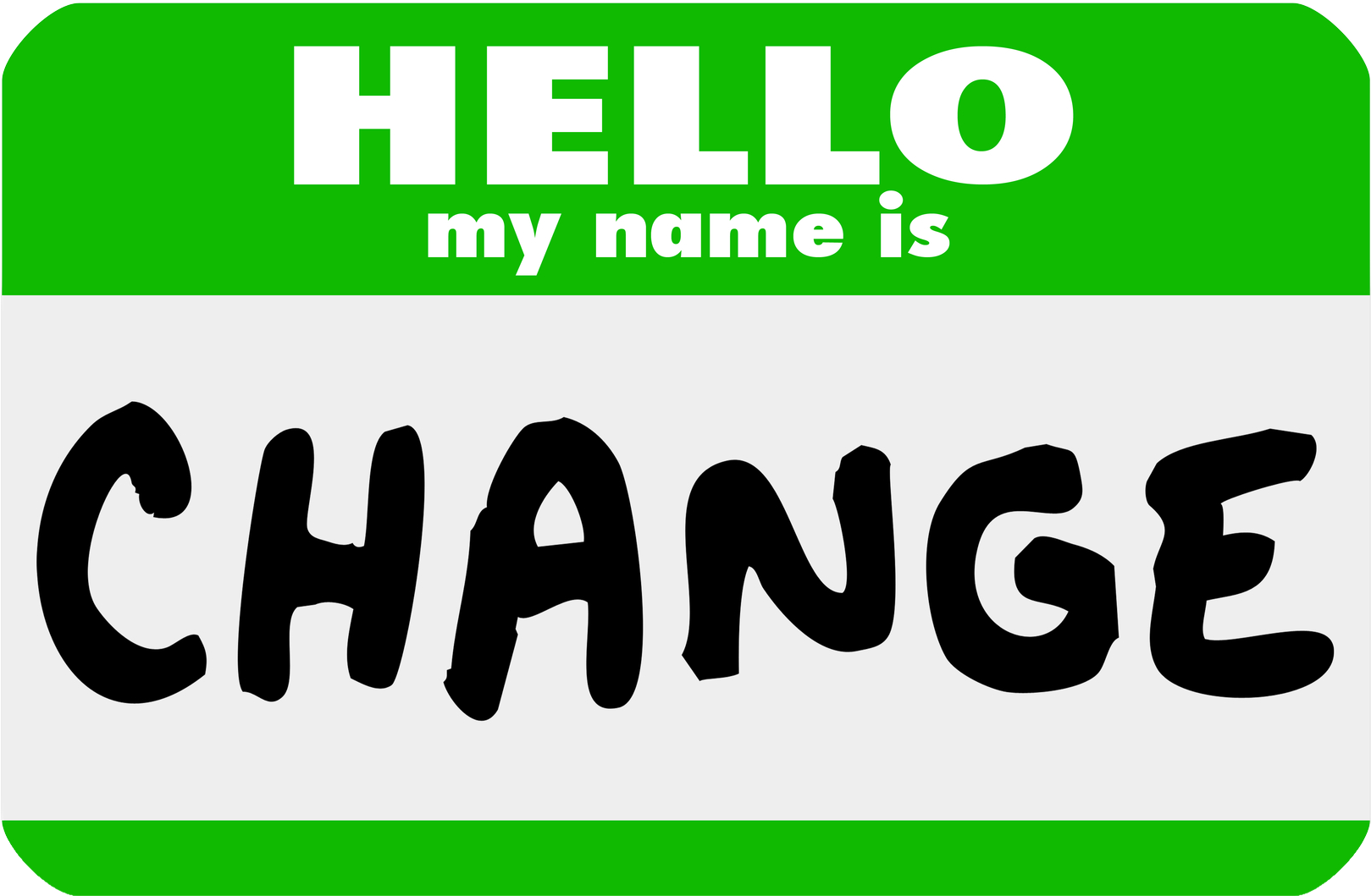 Hello My Name Is Change Name Tag PNG image