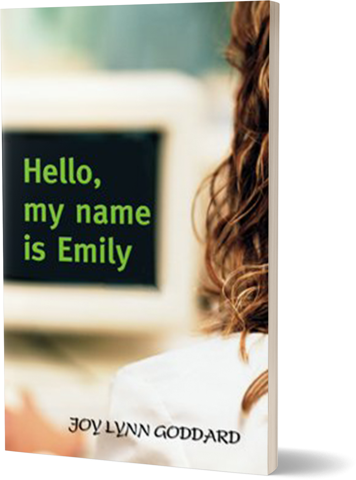 Hello My Name Is Emily Book Cover PNG image