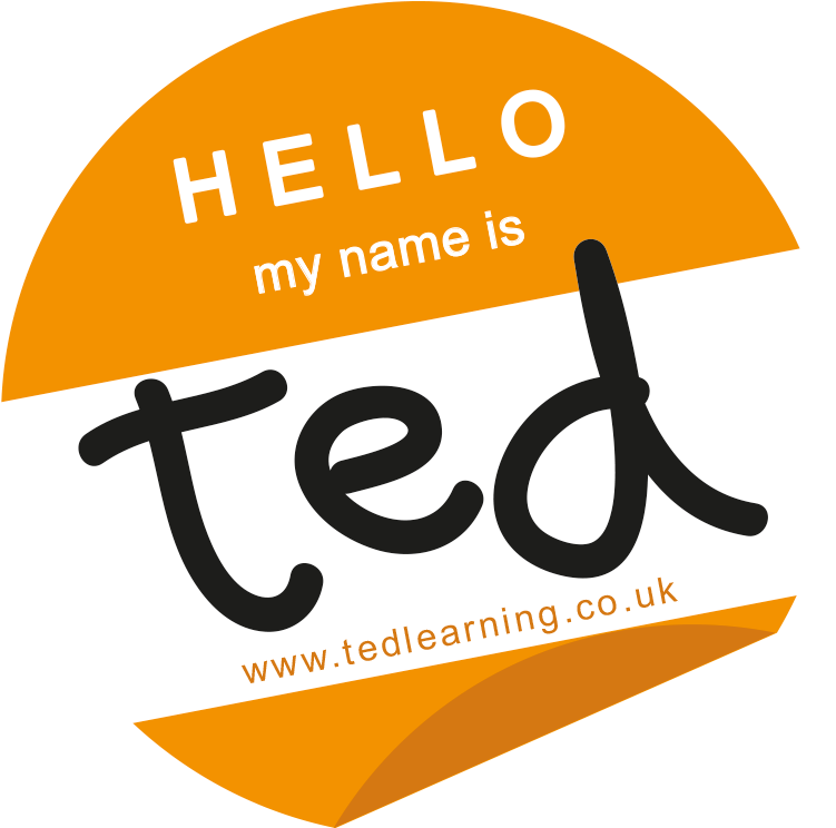 Hello My Name Is Ted Sticker PNG image