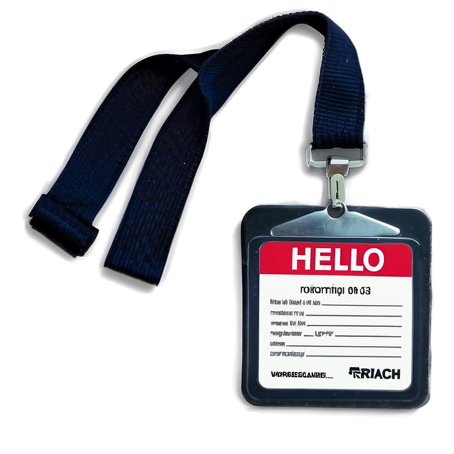 Hello My Name Is Workshop Badge Png 61 PNG image