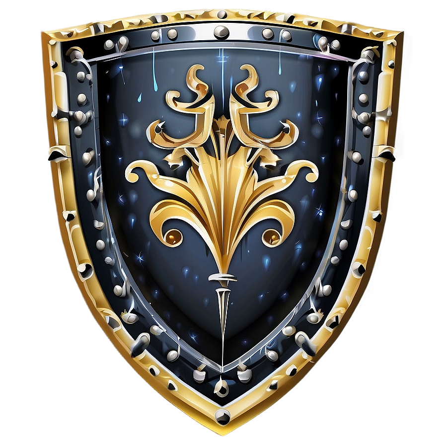 Heraldic Shield Vector Png 06262024 PNG image