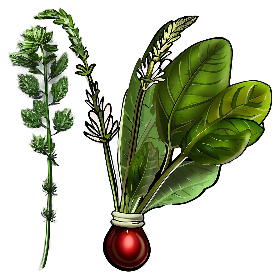 Herb Illustration Png 06272024 PNG image