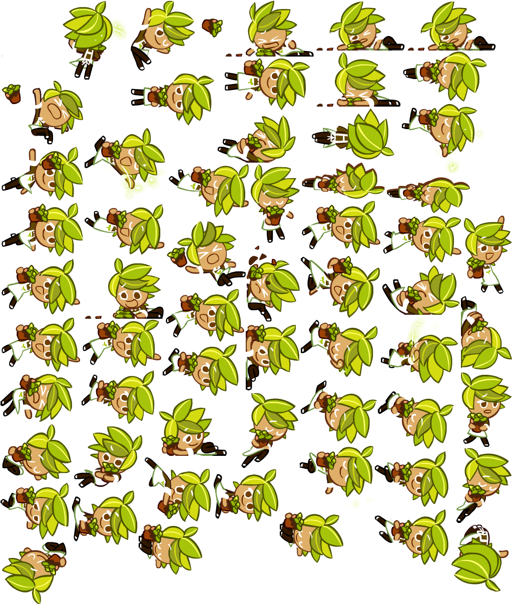 Herbal_ Character_ Pattern PNG image