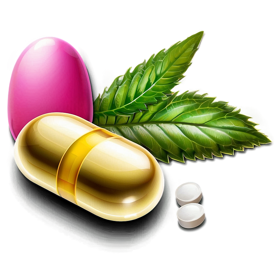 Herbal Pills Png 05242024 PNG image