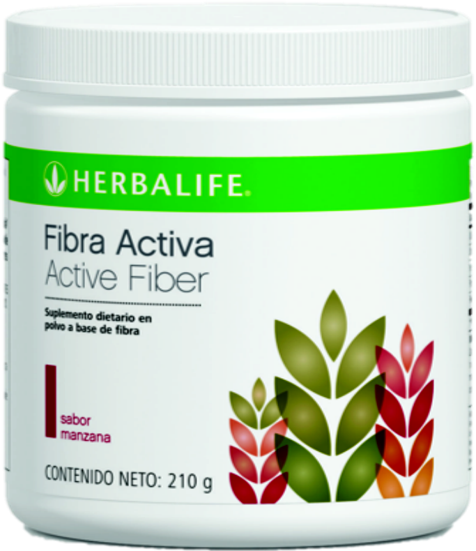 Herbalife Active Fiber Apple Flavor Product PNG image