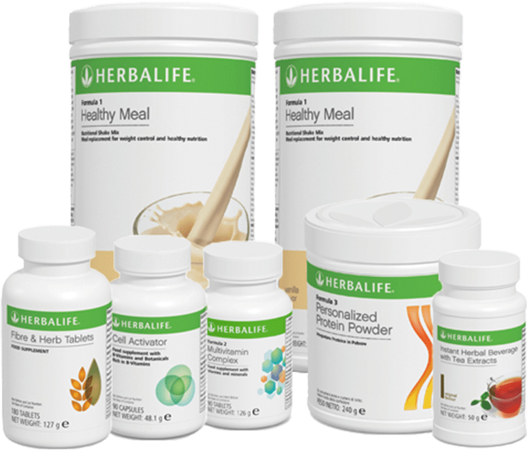 Herbalife Nutrition Products Range PNG image