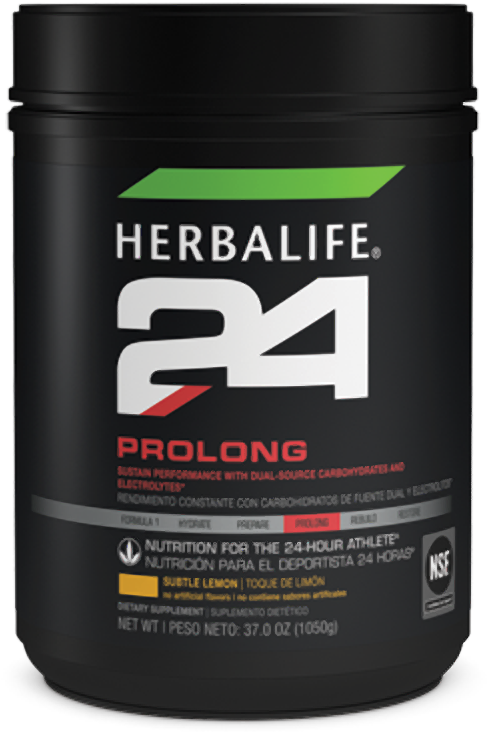 Herbalife24 Prolong Supplement Container PNG image