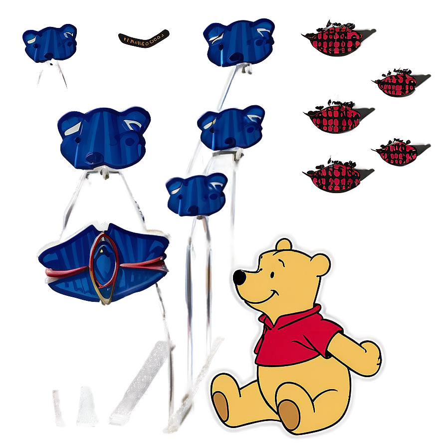 Heritage Classic Pooh Bear Smile Png Raa41 PNG image