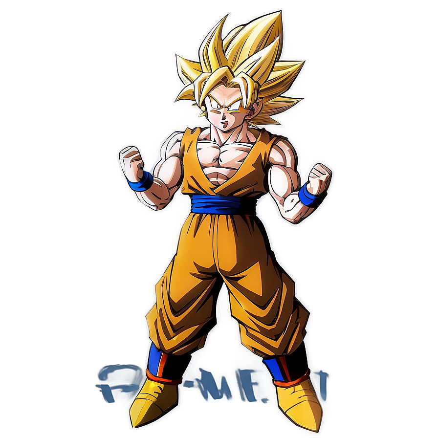 Heroic Goku Ssj3 Pose Png Jhp PNG Image