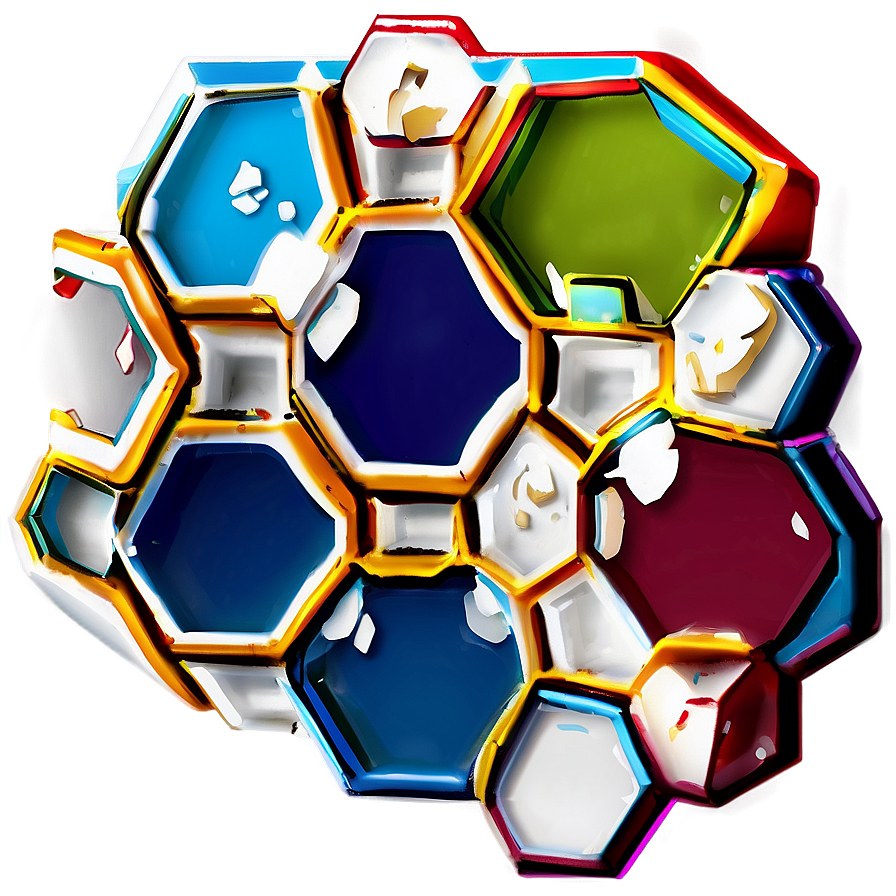 Hexagon Honeycomb Pattern Png 06262024 PNG image